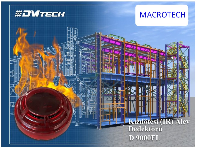 DMTech Kızılötesi (IR) Alev Dedektörü