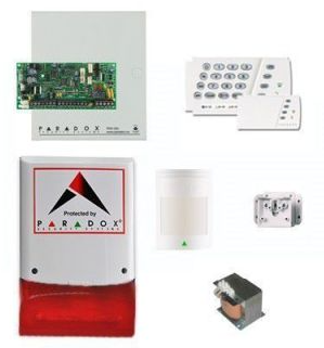 SP4000  SET Kablolu Hırsız Alarm Seti (Panel + Keypad + Siren + Trafo + 1 Adet Pır Dedektörü)