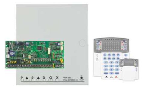 SP6000 + K32 LED KEYPAD 16 Zone, 2 Pgm, 2 Kısım Kontrol Paneli